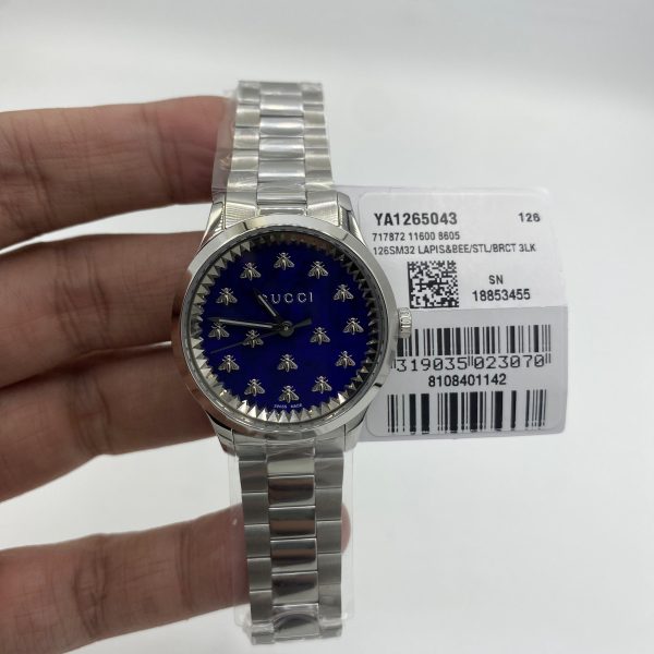 Gucci Women’s Swiss Made Quartz Stainless Steel Model No. YA1265043