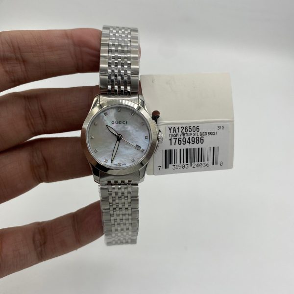 Gucci Women’s Swiss Made Quartz Stainless Steel Model No. YA126506