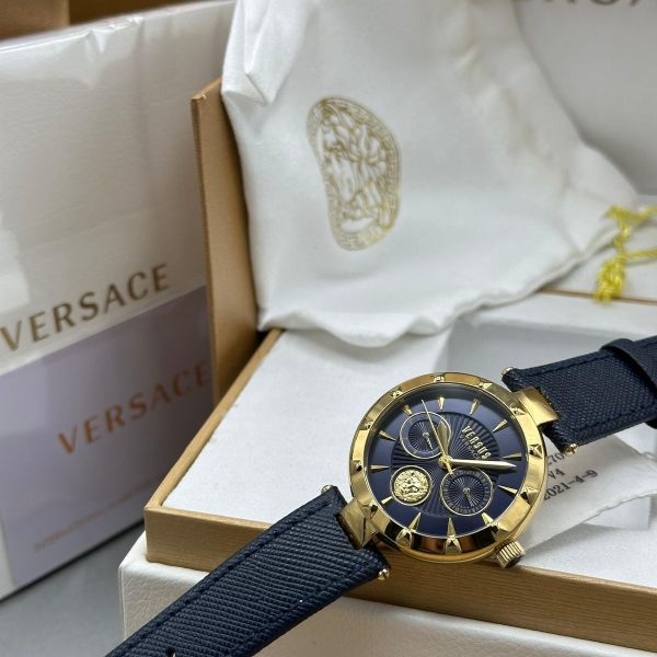 Versus Versace Ladies chronograph Sertie Gold Strap 36mm Model 46219088
