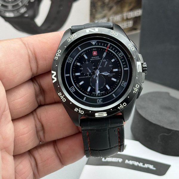 Swiss Military SM-WCH-DOM1-S-BLK Dom Smart Watch Black