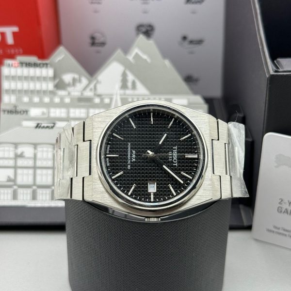 TISSOT PRX POWERMATIC 80 BLACK Swiss made T137.407.11.051.00