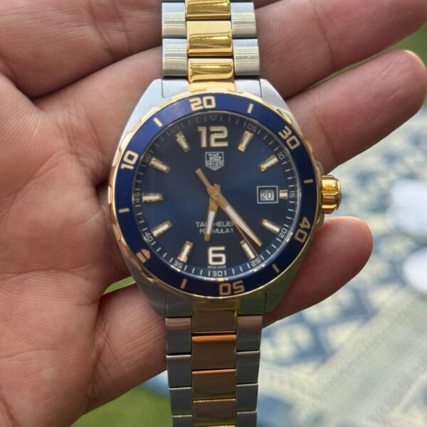TAG HEUER FORMULA-1 Quartz 41MM Aluminum & Gold Plated (2N) Steel WAZ1120.BB0879