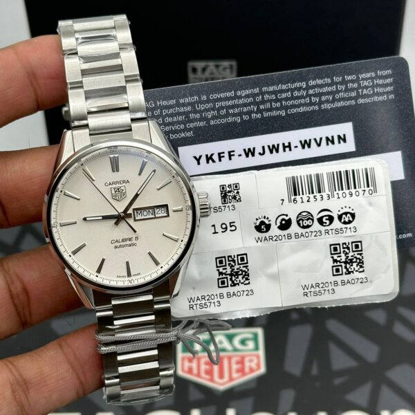 Tag Heuer Carrera Men’s Automatic Swiss Made Stainless Steel 41MM Watch